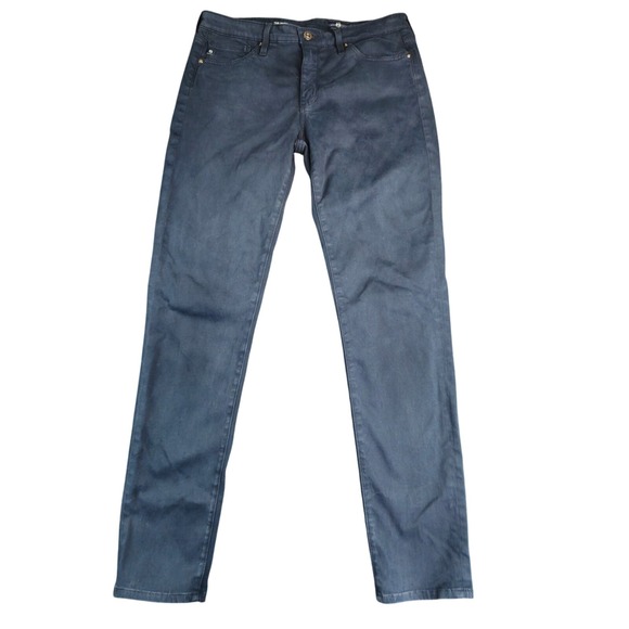 AG ADRIANO GOLDSCHMIED The Prima Womens 29R Blue Stretch Cigarette Leg Jeans - Picture 1 of 8